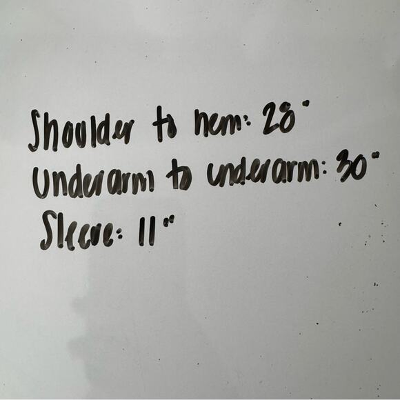 CATHERINE'S / blue ombre mixed media floral cheetah printed 3/4 sleeve tee / 3X - Picture 6 of 7